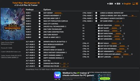 total war warhammer trainer|total war warhammer 3 trainer 32 bit.